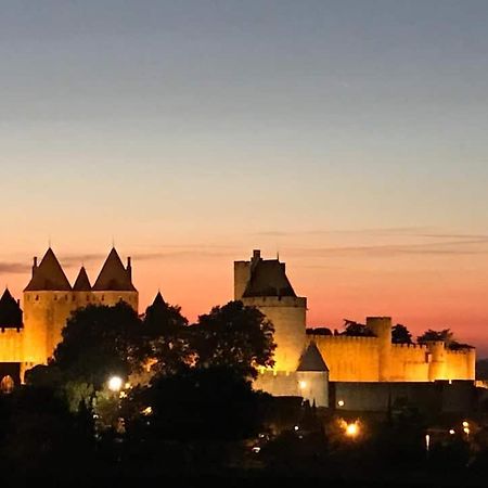 Chambre Avec Vue Panoramique Sur La Cite Medievale Καρκασόν Εξωτερικό φωτογραφία